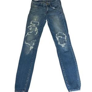 Womens American Eagle Skinny Jeans Size 2
